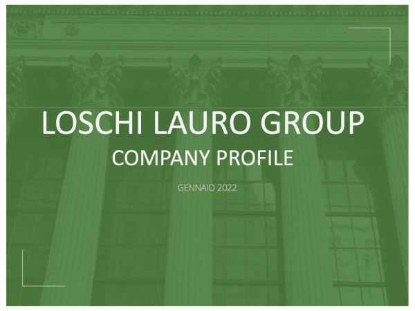 COMPANY PROFILE LOSCHI LAURO